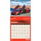 Supercars | 2026 12 x 24 Inch (Hanging) Monthly Square Wall Calendar | Foil Stamped Cover